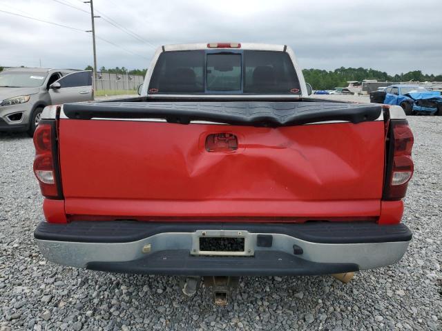 1GCEC14TX5Z317875 - 2005 CHEVROLET SILVERADO C1500 წითელი ფოტო 6