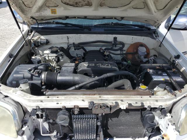 5TBRT34165S458948 - 2005 TOYOTA TUNDRA ACCESS CAB SR5 WHITE photo 11