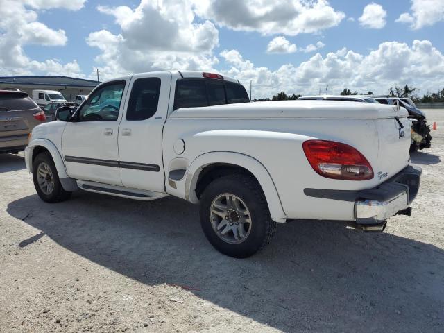 5TBRT34165S458948 - 2005 TOYOTA TUNDRA ACCESS CAB SR5 WHITE photo 2