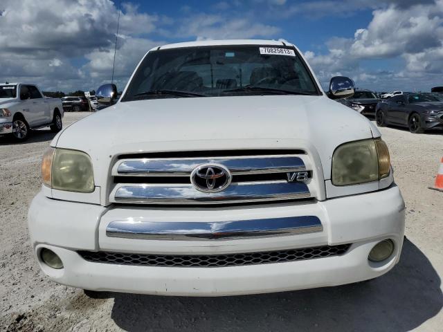 5TBRT34165S458948 - 2005 TOYOTA TUNDRA ACCESS CAB SR5 WHITE photo 5