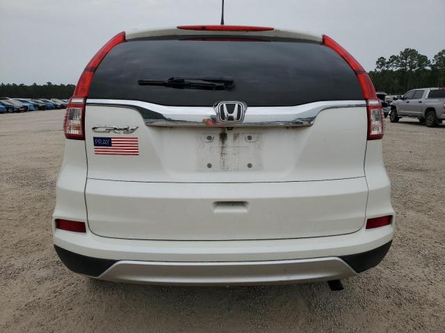 5J6RM3H77FL018480 - 2015 HONDA CR-V EXL WHITE photo 6