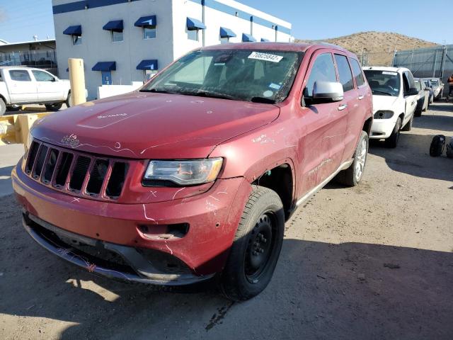 1C4RJFJTXEC452432 - 2014 JEEP GRAND CHER SUMMIT RED photo 1