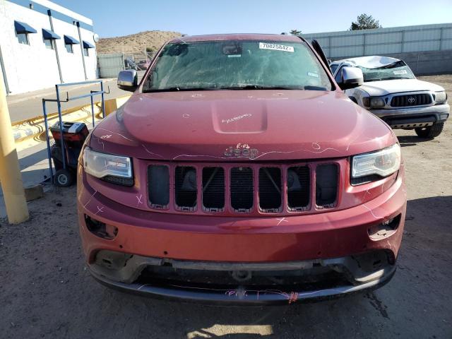 1C4RJFJTXEC452432 - 2014 JEEP GRAND CHER SUMMIT წითელი ფოტო 5