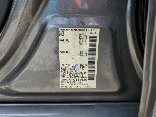 1N4AL3AP7JC185629 - 2018 NISSAN ALTIMA 2.5 Szary zdjęcie 13