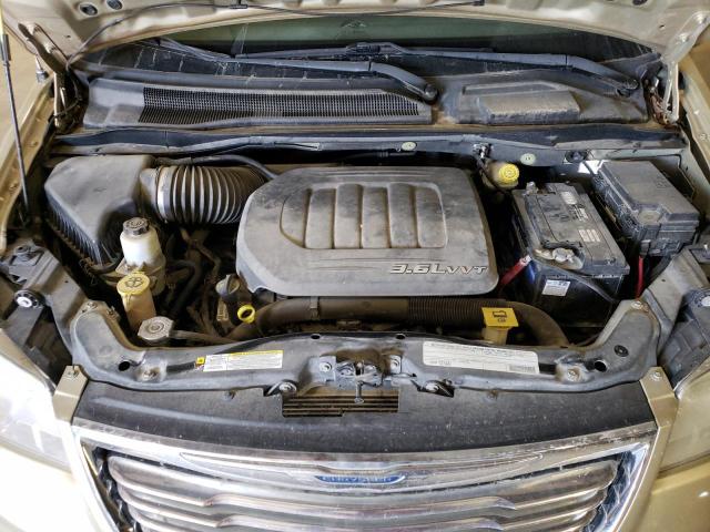 2A4RR5DG7BR681620 - 2011 CHRYSLER TOWN & COU TOURING ოქროსფერი ფოტო 12