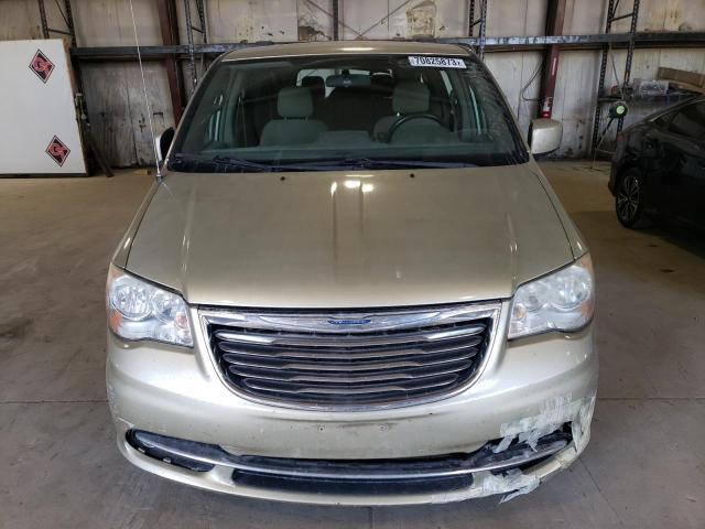 2A4RR5DG7BR681620 - 2011 CHRYSLER TOWN & COU TOURING ოქროსფერი ფოტო 5