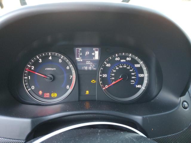 KMHCT5AEXGU290726 - 2016 HYUNDAI ACCENT SE BLUE photo 9