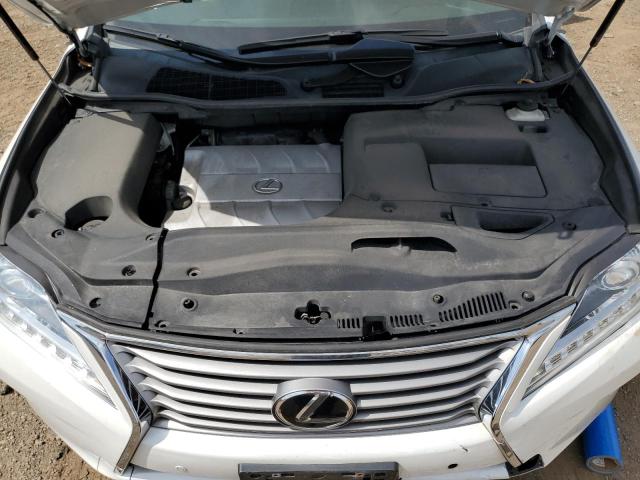 2T2BK1BAXFC297898 - 2015 LEXUS RX 350 BASE WHITE photo 12