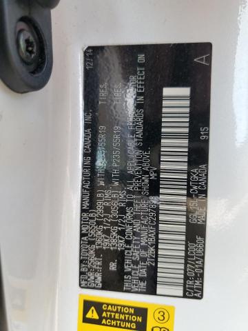 2T2BK1BAXFC297898 - 2015 LEXUS RX 350 BASE WHITE photo 13