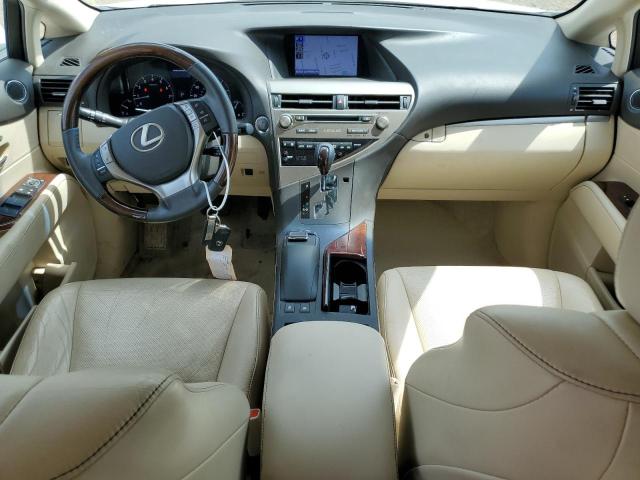 2T2BK1BAXFC297898 - 2015 LEXUS RX 350 BASE WHITE photo 8