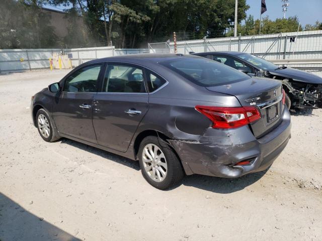 3N1AB7AP4KY225052 - 2019 NISSAN SENTRA S GRAY photo 2