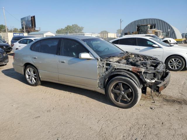 JT8BD69S220170429 - 2002 LEXUS GS 300 SILVER photo 4