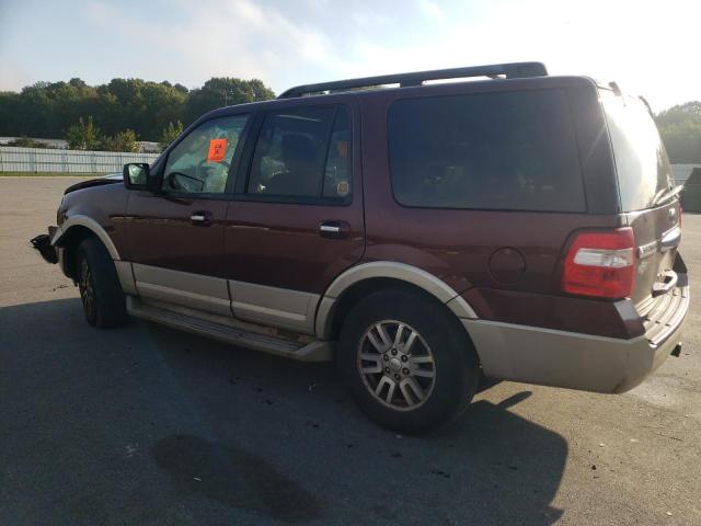 1FMFU18549EA71217 - 2009 FORD EXPEDITION EDDIE BAUER MAROON photo 2