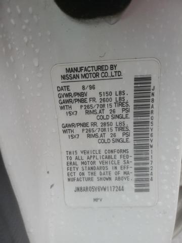 JN8AR05Y6VW117244 - 1997 NISSAN PATHFINDER LE 白色 照片 13
