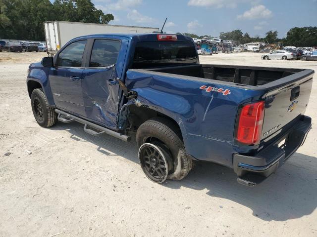1GCGTCEN6K1307360 - 2019 CHEVROLET COLORADO LT BLUE photo 2