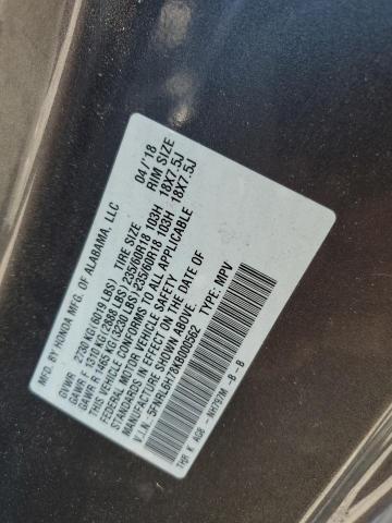 5FNRL6H78KB000562 - 2019 HONDA ODYSSEY EXL Gris foto 13