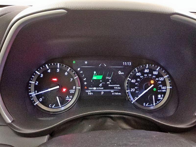 5TDGZRAH0LS505244 - 2020 TOYOTA HIGHLANDER XLE Сірий фото 9