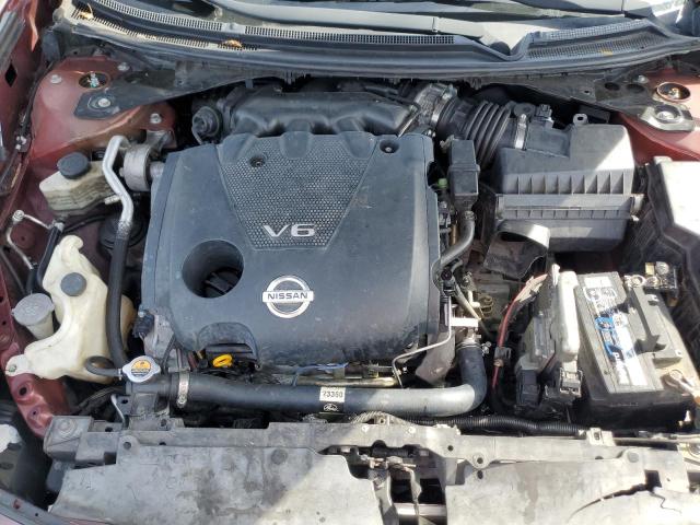 1N4AA5AP7CC841767 - 2012 NISSAN MAXIMA S 栗色 照片 11