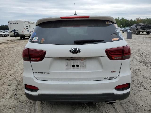 5XYPG4A36LG712408 - 2020 KIA SORENTO L WHITE photo 6