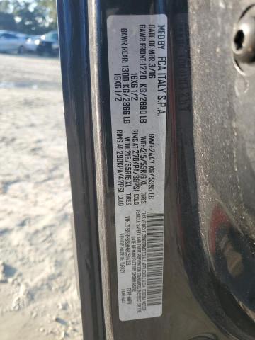 ZFBERFBB8H6C51439 - 2017 RAM PROMASTER SLT Чорний фото 13