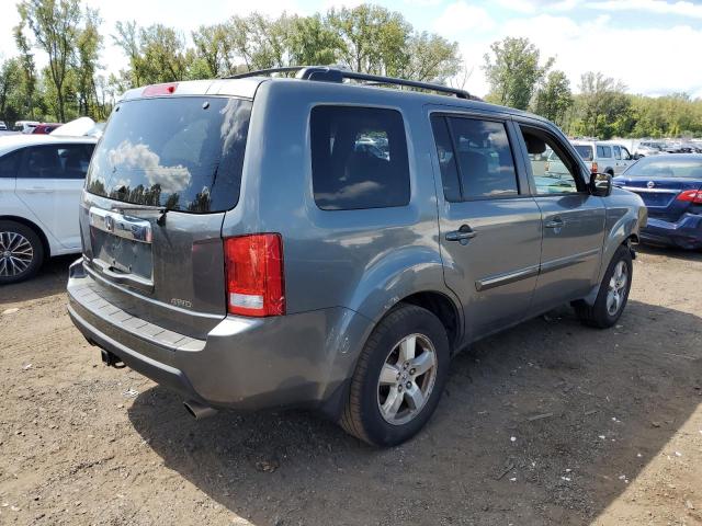 5FNYF48699B006136 - 2009 HONDA PILOT EXL GRAY photo 3