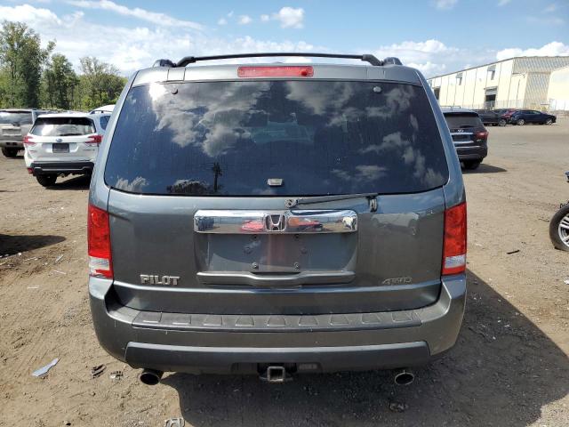 5FNYF48699B006136 - 2009 HONDA PILOT EXL GRAY photo 6