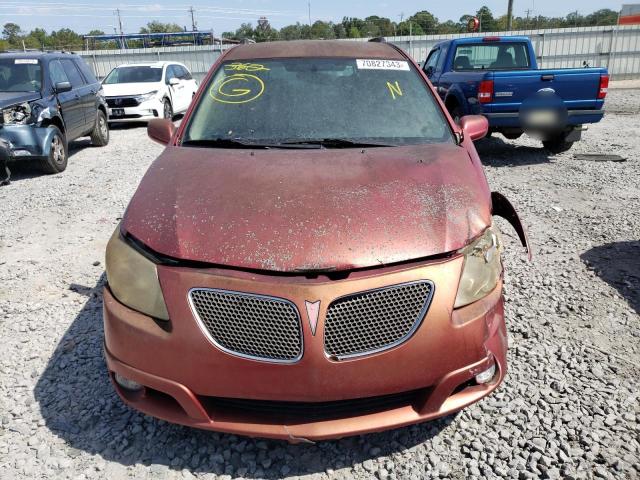 5Y2SL65827Z434475 - 2007 PONTIAC VIBE MAROON photo 5