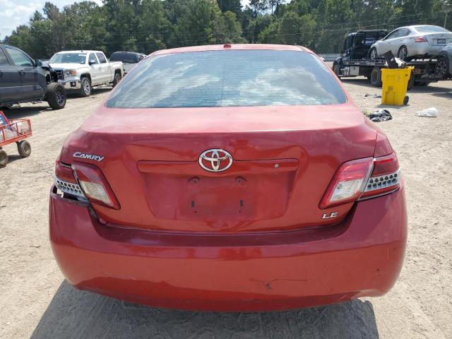 4T1BF3EK9BU733822 - 2011 TOYOTA CAMRY BASE Rojo foto 6