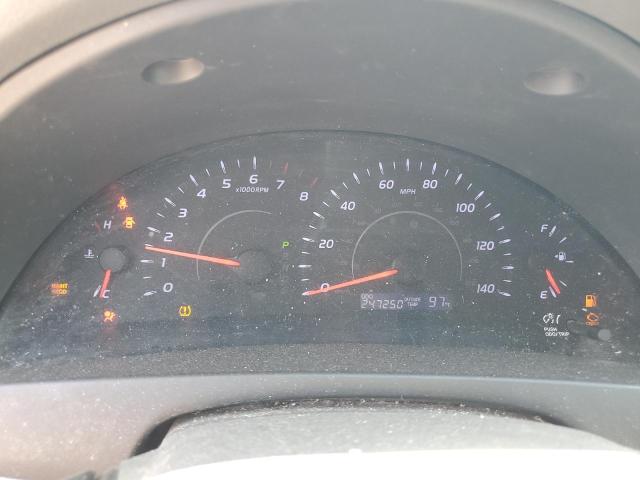 4T1BF3EK9BU733822 - 2011 TOYOTA CAMRY BASE Rojo foto 9