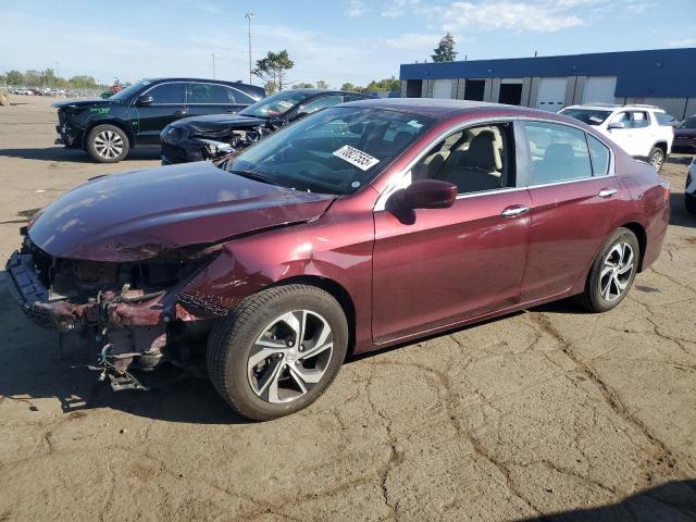 2016 HONDA ACCORD LX, 