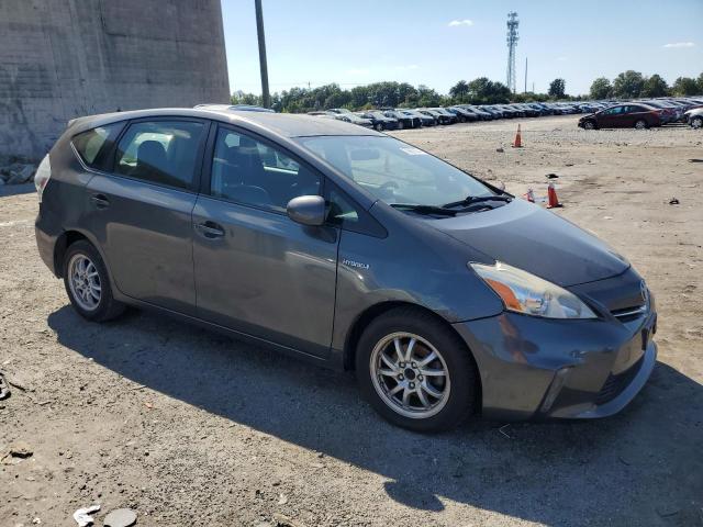 JTDZN3EU8D3270054 - 2013 TOYOTA PRIUS V GRAY photo 4