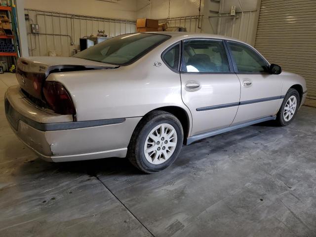 2G1WF55E129166135 - 2002 CHEVROLET IMPALA GOLD photo 3