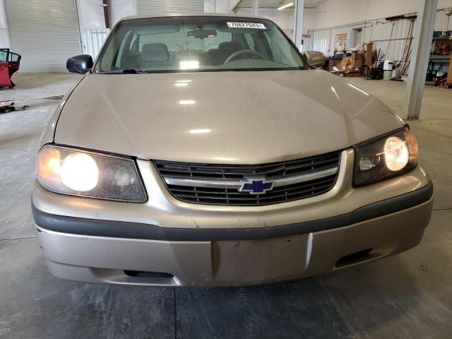 2G1WF55E129166135 - 2002 CHEVROLET IMPALA GOLD photo 5