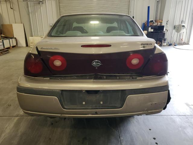 2G1WF55E129166135 - 2002 CHEVROLET IMPALA GOLD photo 6