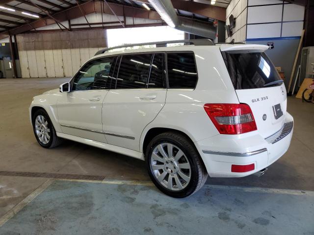 WDCGG8HB8BF570613 - 2011 MERCEDES-BENZ GLK 350 4MATIC WHITE photo 2