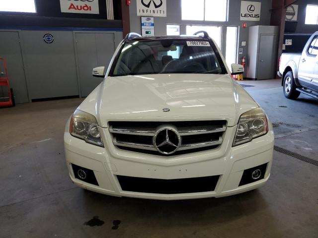 WDCGG8HB8BF570613 - 2011 MERCEDES-BENZ GLK 350 4MATIC WHITE photo 5