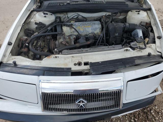 1C3XJ45J6KG112935 - 1989 CHRYSLER LEBARON WHITE photo 11