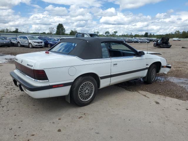 1C3XJ45J6KG112935 - 1989 CHRYSLER LEBARON WHITE photo 3
