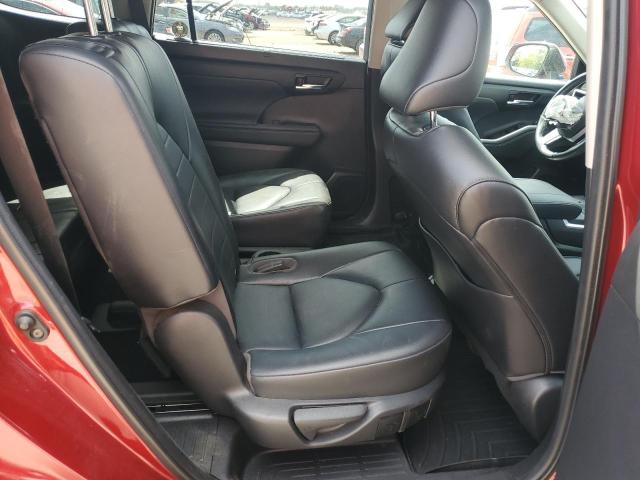 5TDGZRBH6NS567457 - 2022 TOYOTA HIGHLANDER XLE Rouge photo 11