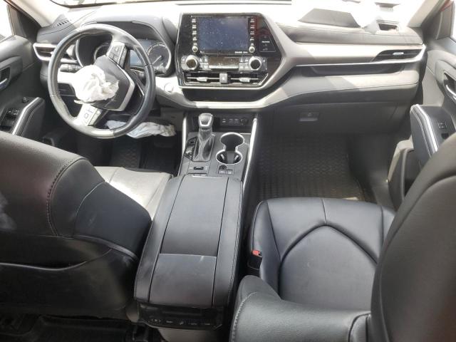 5TDGZRBH6NS567457 - 2022 TOYOTA HIGHLANDER XLE Rouge photo 8