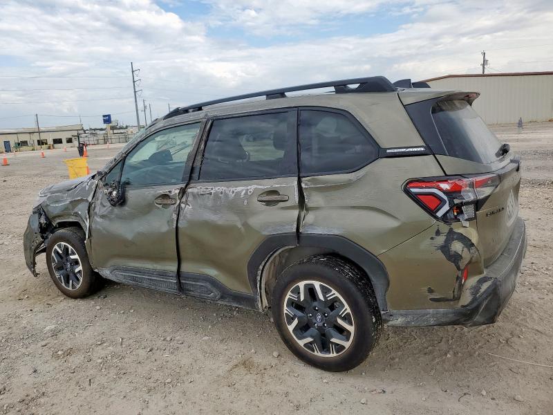 JF2SLDDC3SH551539 - 2025 SUBARU FORESTER PREMIUM 绿色 照片 2