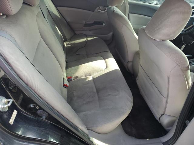 19XFB2F52CE064541 - 2012 HONDA CIVIC LX BLACK photo 10
