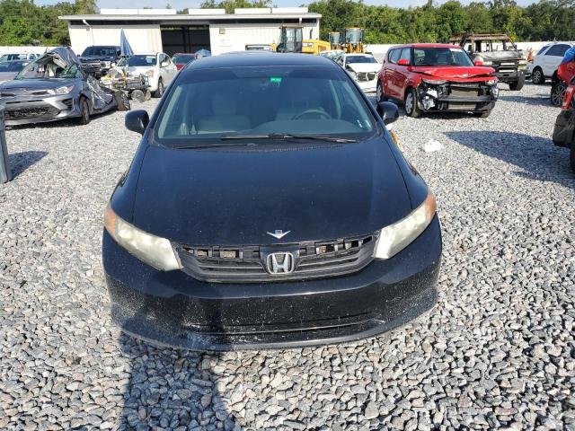 19XFB2F52CE064541 - 2012 HONDA CIVIC LX BLACK photo 5