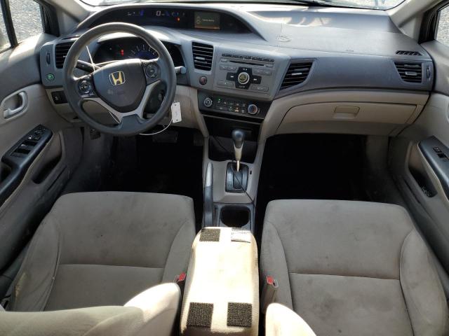 19XFB2F52CE064541 - 2012 HONDA CIVIC LX BLACK photo 8