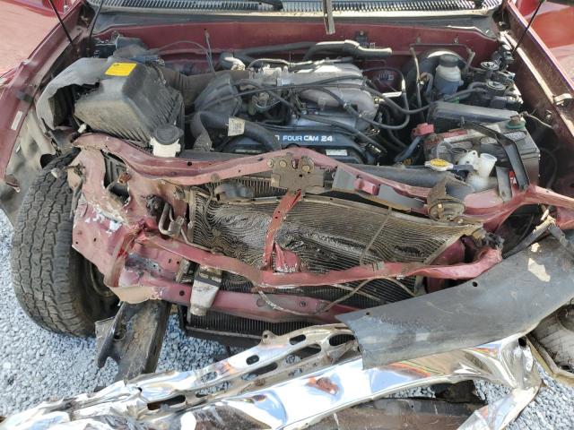 5TBRN341X1S216426 - 2001 TOYOTA TUNDRA ACCESS CAB SR5 BURGUNDY photo 11