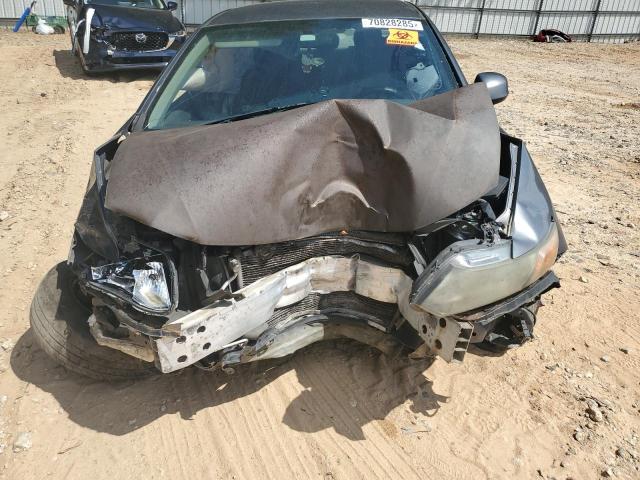 19XFB2F51CE035340 - 2012 HONDA CIVIC LX GRAY photo 11