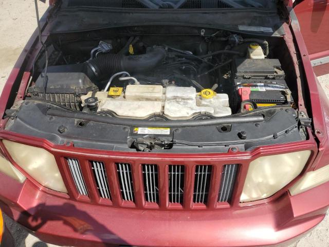 1C4PJLAK6CW117628 - 2012 JEEP LIBERTY SPORT MAROON photo 12