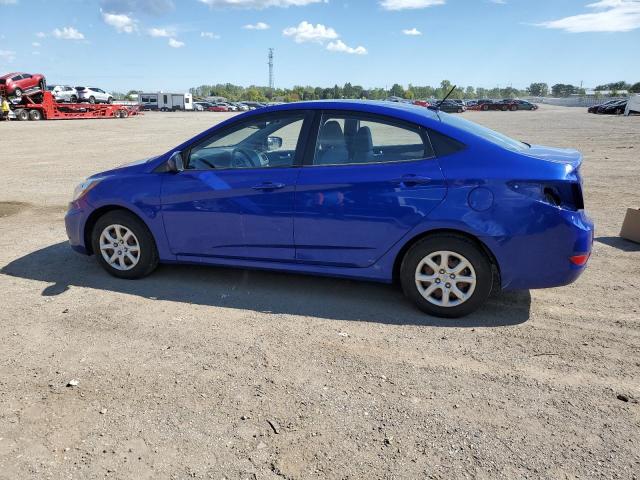 KMHCT4AE2CU138234 - 2012 HYUNDAI ACCENT GLS 蓝色 照片 2