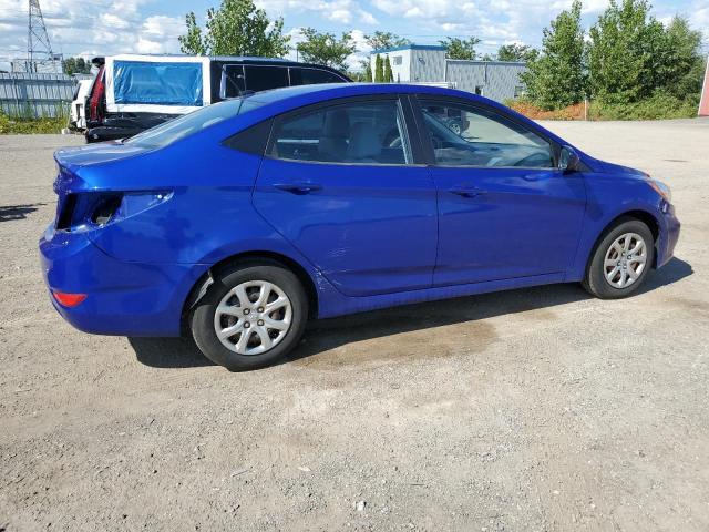KMHCT4AE2CU138234 - 2012 HYUNDAI ACCENT GLS 蓝色 照片 3