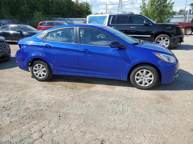 KMHCT4AE2CU138234 - 2012 HYUNDAI ACCENT GLS 蓝色 照片 4